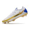 Nike Phantom GT Elite FG Hombre Blanco Oro Azul